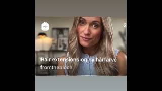 Clip in extensions - Se hvor nemt du påsætter hair extensions med clips fra Avezu.com