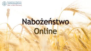 Nabożeństwo 3.4.2022