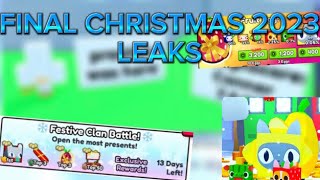 Final Christmas 2023 Leaks! | Pet Simulator 99 Leaks