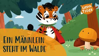 LiederTiger | Ein Männlein steht im Walde | Kinderlieder Klassiker | Kinderlieder aus dem Liederbuch