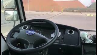 SHACMAN Terminal tractor self-driving test.