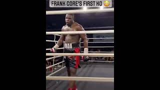 Frank Gore knocks his opponent off his feet TKO