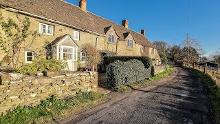 A Quiet Afternoon Walk in a Cotswold Village