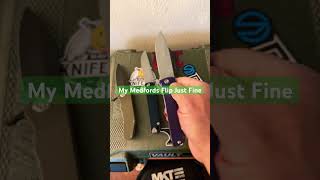 MEDFORD KNIVES DO FLIP!!!! #metal #edcknife #medfordknives  #knife #pocketdump #edc