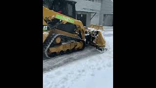 snowman #skidsteer