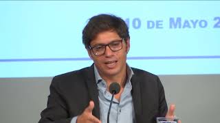 Presente y futuro de la economía argentina, conversación de Axel Kicillof