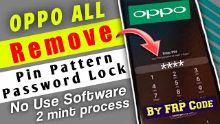 All Oppo Reset Password How to fix forgot lockscreen Password Any OPPO Phone || Factory Reset Oppo