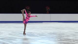 Cranberry Open Preliminary Girls Free Skate Alexa Riddoch 3rd Place 7 Years Old