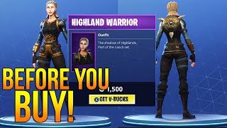 Highland Warrior | Storm Sigil Glider - Before You Buy - Fortnite Battle Royale