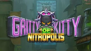 😾 GRITTY KITTY OF NITROPOLIS (ELK STUDIOS) 😾 INSANE WIN! 😾 NEW SLOT! 😾