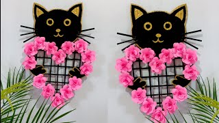 Unique Paper craft for home decor | Creative Paper wall hanging | Diy Paper flower wall decoration