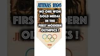 No One Won Gold Medal in the First Modern Olympics. #olympics #goldmedal