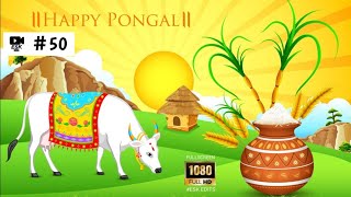 #HAPPYPONGAL | 4K Whatsapp Status Part-3 | ESK Edits