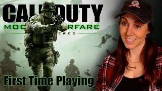 My First Time Playing - Call of Duty: Modern Warfare Remastered | Part 1