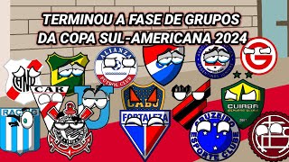 Terminou a Fase de Grupos da Copa Sul-Americana