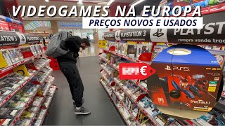 QUAIS SÃO OS PREÇOS DOS CONSOLES NOVOS E USADOS NA EUROPA?