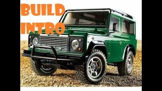 Tamiya RC Land Rover 90 Build intro..for beginners.