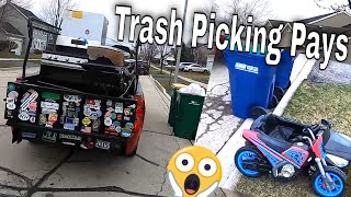 Big Cash Garbage Day - Raining Scrap Money