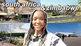 SOUTH AFRICA & ZIMBABWE TRAVEL VLOG (PT. 2) 🇿🇦🇿🇼 | Spend a Week With Me in Bulawayo & Johannesburg!