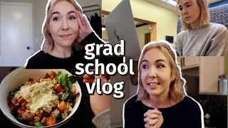 Busy & Productive Days in Grad School | Get stuff done with me!