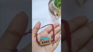 DIY Amazing Rakhi 😊 .. #shorts #trending #rakshabandhan #diy #handmade