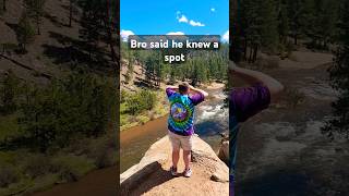 Bro knew a SPOT #spot #adventure #travel