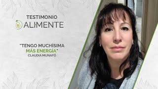 Testimonio ALI-MENTE - CLAUDIA MUNAFÓ