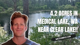 4.2 acres in Medical Lake, WA near Clear Lake