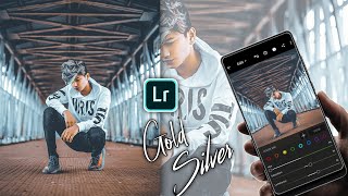 Lightroom Photo Editing Tutorial | Lightroom Gold Silver Photo Editing | Lightroom presets