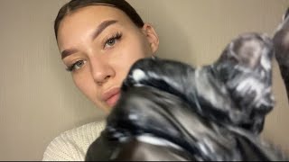 АСМР Массаж лица в перчатках💆‍♀️| ASMR Gloved facial massage 🫰🏻