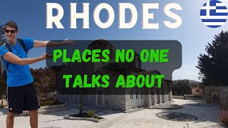 Top 3 places I Bet you haven't seen in Rhodes Greece.