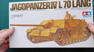 Tamiya 1/35 Jagdpanzer IV L70 Lang - Kit Review