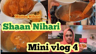 Aaj dinner mein banayi “SHAAN NIHARI”ghar mein restaurant style mutton Nihari