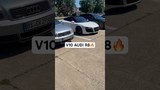 SPOTTED CONVERTIBLE AUDI R8V10 #audi #audir8 #r8 #fyp #fypシ゚viral #spotted #wow #automobile