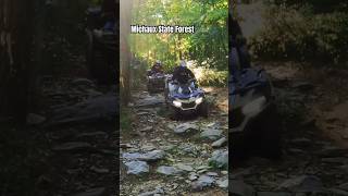 ATV’s Rocky Trail Ride | Michaux PA DCNR #shorts #atv #offroad