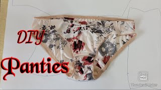 DIY# How to sew a panties with a bow in the front