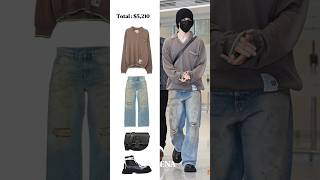 Jimin airport fashion price ✨🤑#jimin#kpop #bts #btsfashion #Kpopfashion #fashion