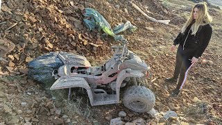 Full Restoration Abandoned ATV Yamaha