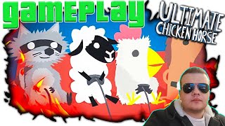 Ultimate Chicken Horse Gameplay - New Funny Level