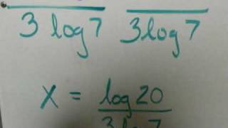 Exponential and Log Equations #2