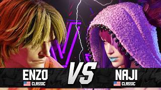 SF6 EnzoTheHokage (Ken) vs Naji (Juri) Street Fighter 6