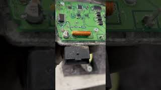 Citroen/peugeot windscreen wiper module. Water inside