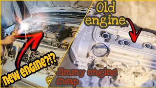 Engine Swap in Suzuki Jimny Wide.