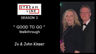 GOOD TO GO LINE DANCE WALKTHROUGH (JO & JOHN KINSER) STREAMLINE