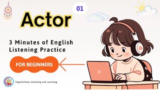 3 Minutes of English Listening Practice for Beginners - Actor #listeningpractice #english