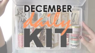 December Daily Stash Kit 2016