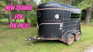 New Trailer on the Farm