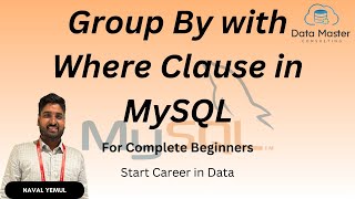 29.1 Group By with Where Clause in MySQL | Introduction to MySQL