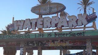 Abandoned Water Park & World's Largest Chevron || Las Vegas to Los Angeles I-15 Roadside Attractions