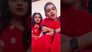 Urmi and Rini tik tok video 💕